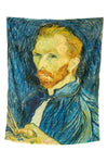 Van Gogh: Self Portrait Tapestry - Decorium Tapestries