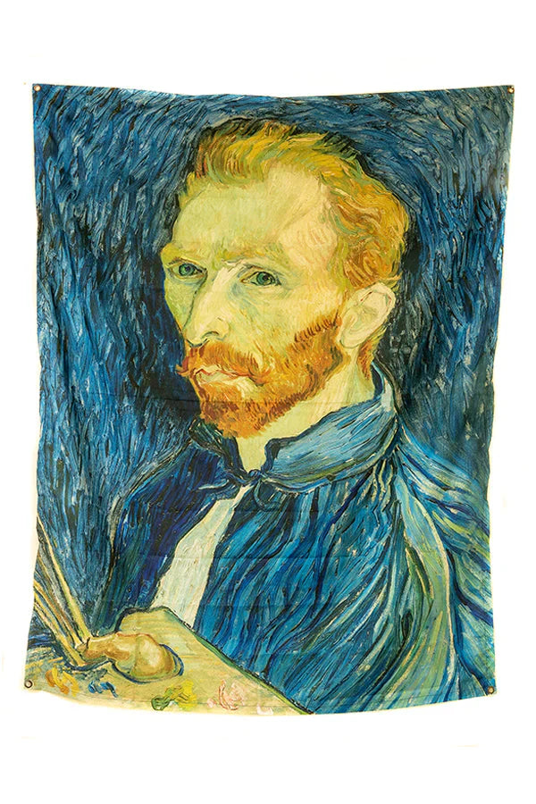 Van Gogh: Self Portrait Tapestry - Decorium Tapestries