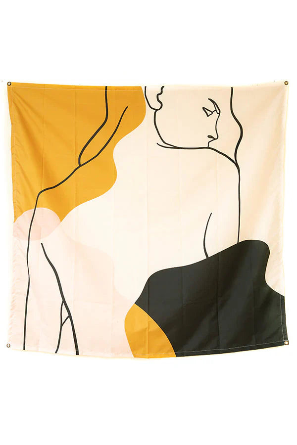 Line Art Tapestry - Decorium Tapestries