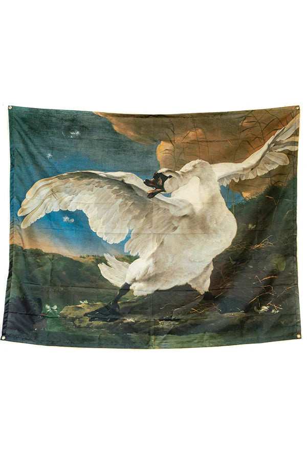 Jan Asselijn: The Threatened Swan Tapestry - Decorium Tapestries