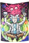 Trippy Rick Tapestry - Decorium Tapestries