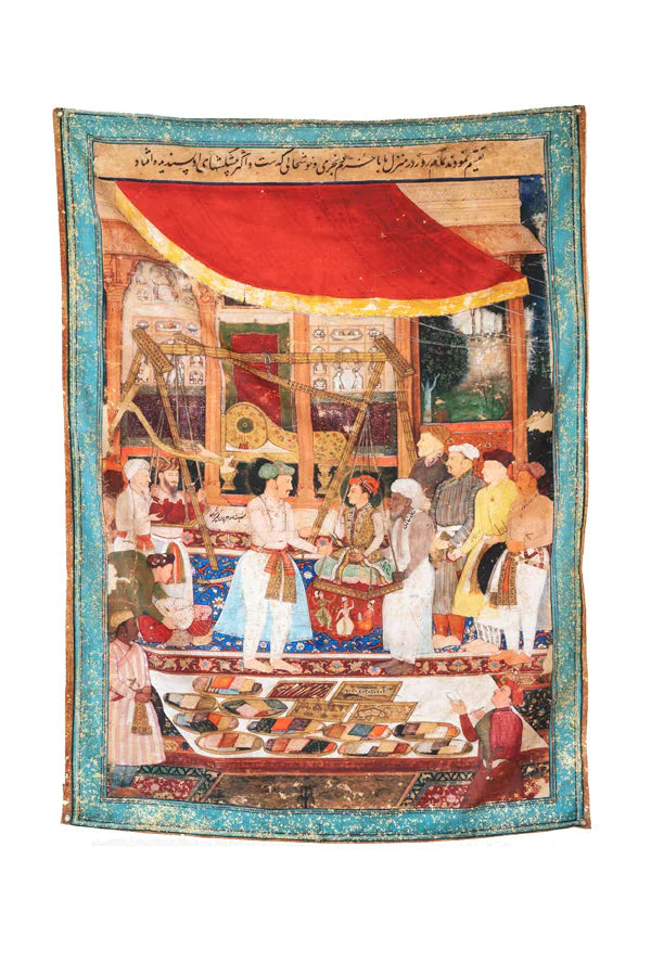 Mughal Darbar Tapestry - Decorium Tapestries