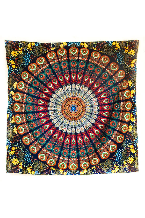 Indian Mandala Tapestry - Decorium Tapestries