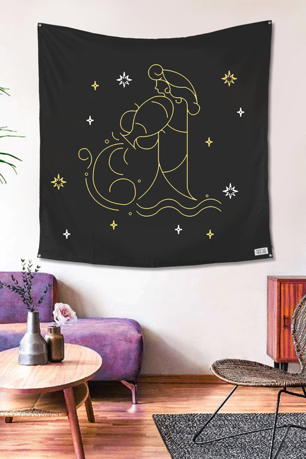 Aquarius Tapestry - Decorium Tapestries