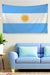 Argentinian Flag Tapestry - Decorium Tapestries