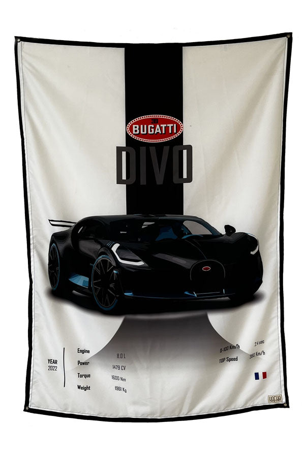 Bugatti Divo Tapestry