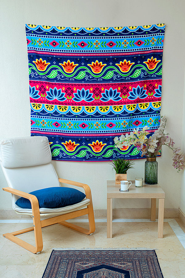 Truck Art Psychedelic Tapestry - Decorium Tapestries