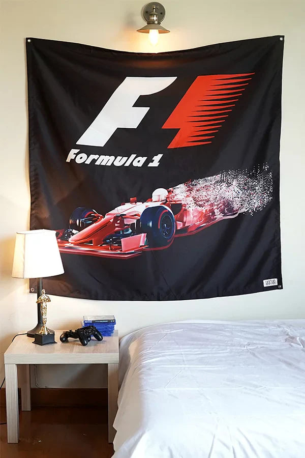 Formula 1 Tapestry - Decorium Tapestries