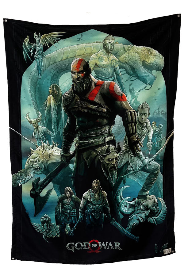 God of War Tapestry