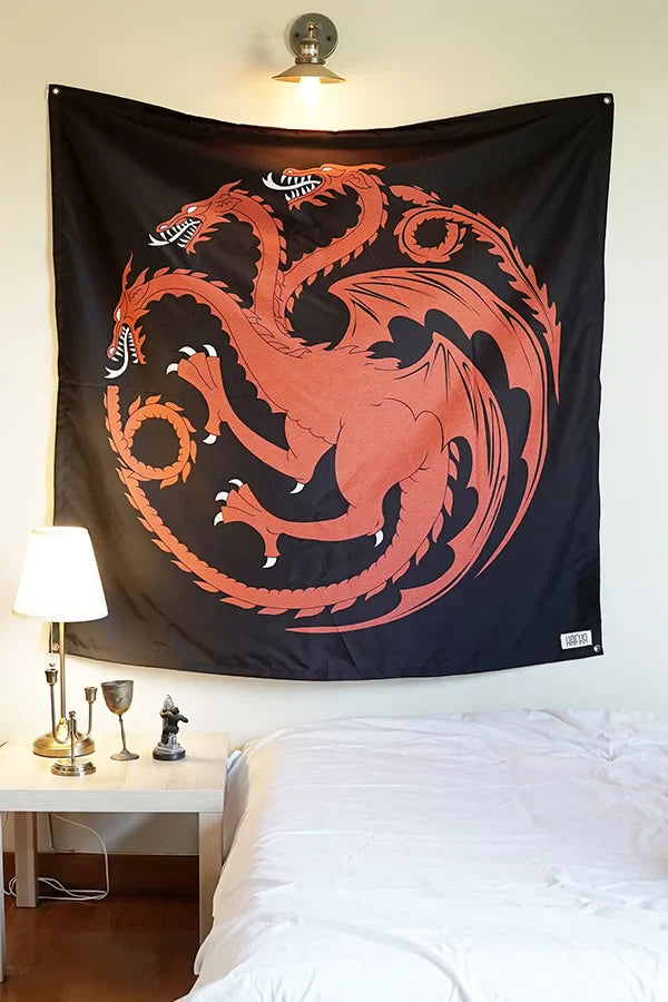 House Targaryen Tapestry - Decorium Tapestries