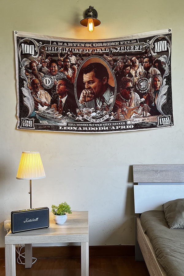 Wolf of Wall Street Tapestry