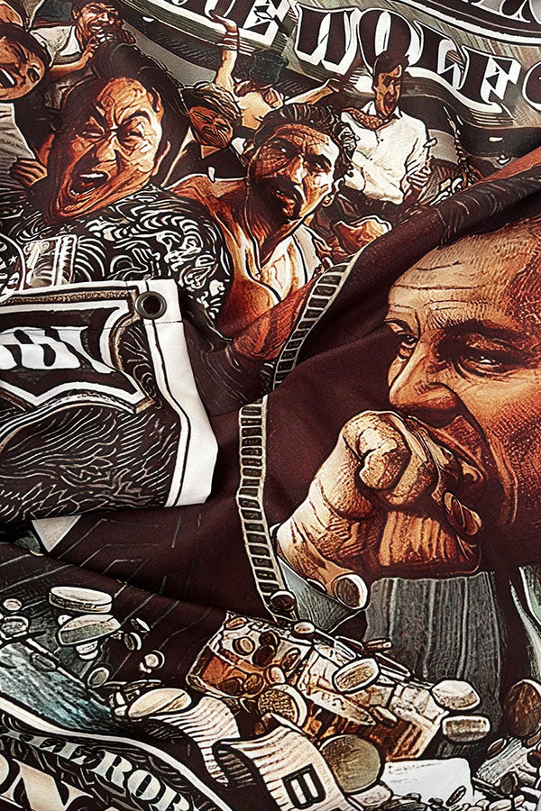 Wolf of Wall Street Tapestry