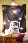 HD Astronaut Tapestry - Decorium Tapestries