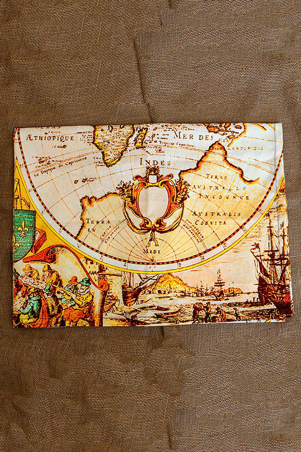 Vintage Map Tapestry - Decorium Tapestries