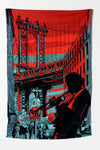 NYC Brooklyn Jazz Tapestry - Decorium Tapestries