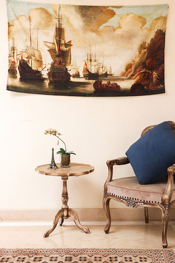 Trade Ship Tapestry - Decorium Tapestries