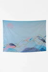 Japanese Mountain Side Tapestry - Decorium Tapestries