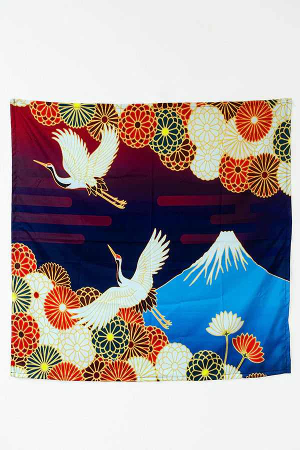 Fuji Birds Tapestry - Decorium Tapestries
