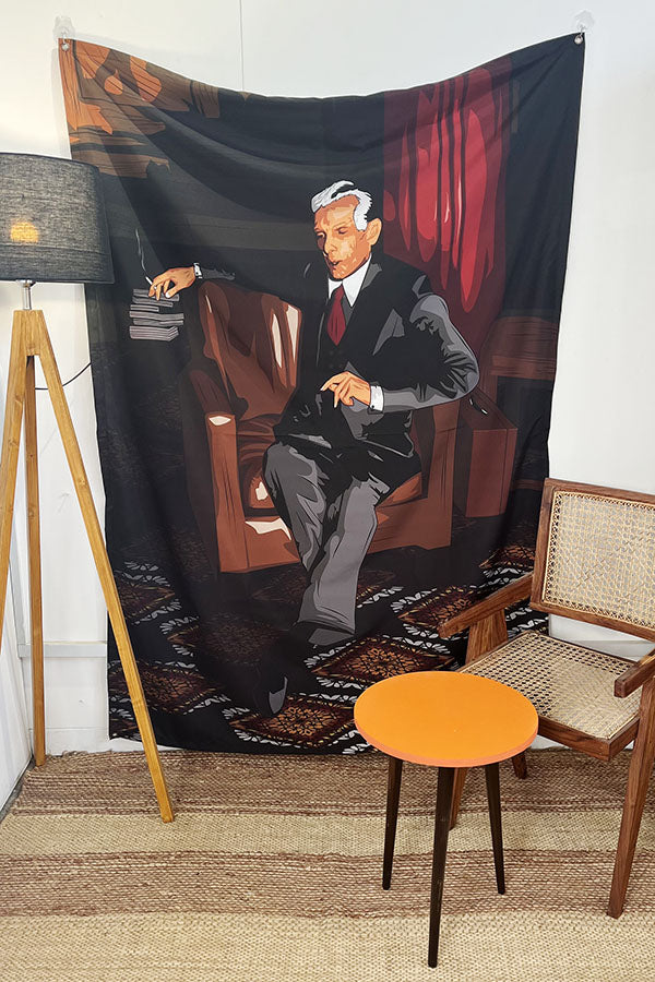 M.A Jinnah (Quaid-i-Azam) Tapestry