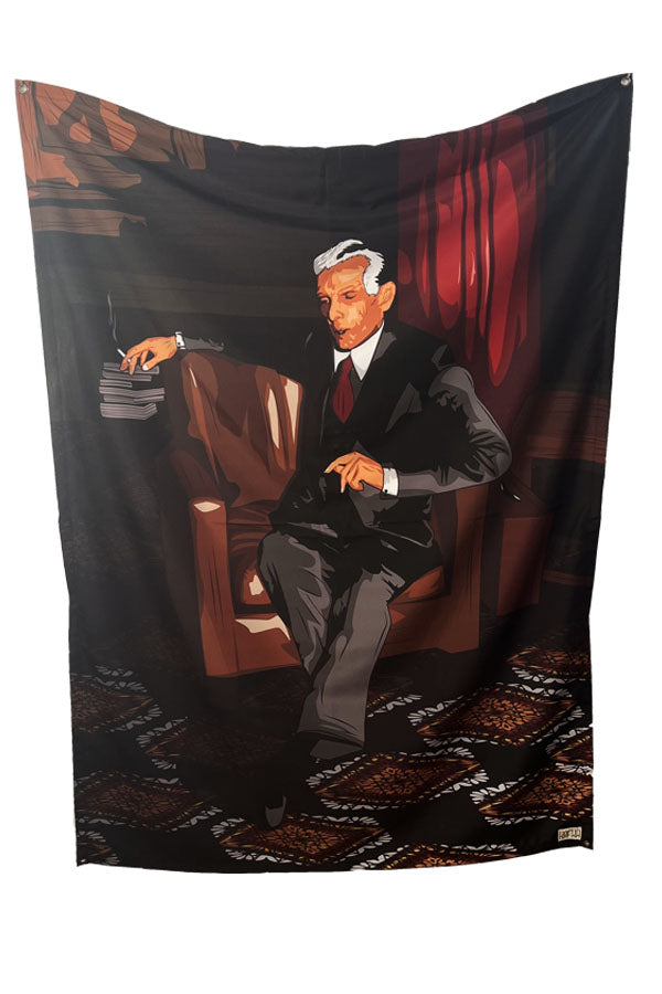 M.A Jinnah (Quaid-i-Azam) Tapestry