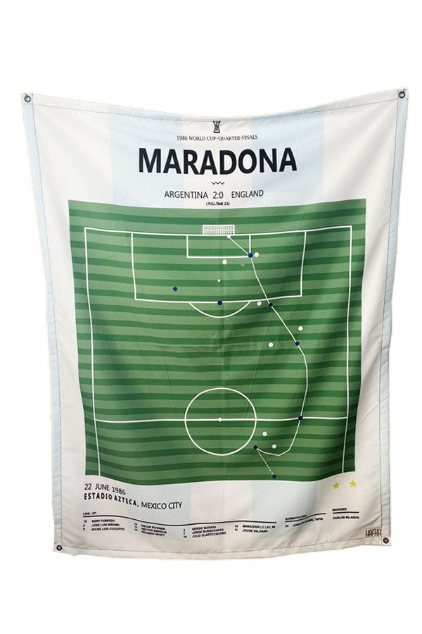Maradona: Hand of God Goal Tapestry