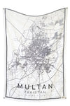 Multan Map Tapestry - Decorium Tapestries