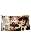 Peaky Blinder Cash Art Tapestry