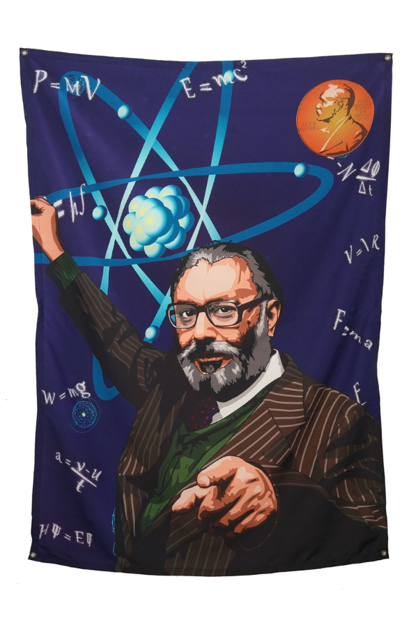 Professor Abdus Salam Tapestry