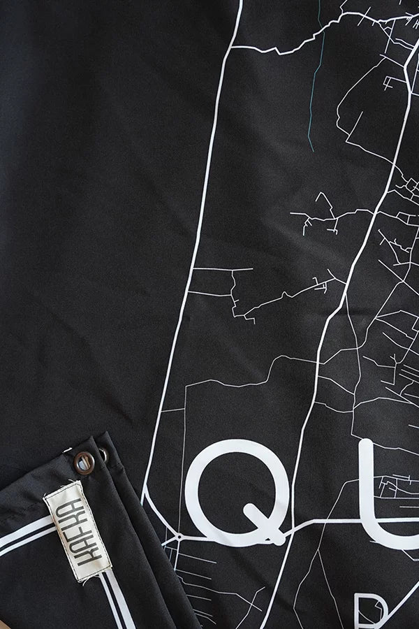 Quetta Map Tapestry - Decorium Tapestries