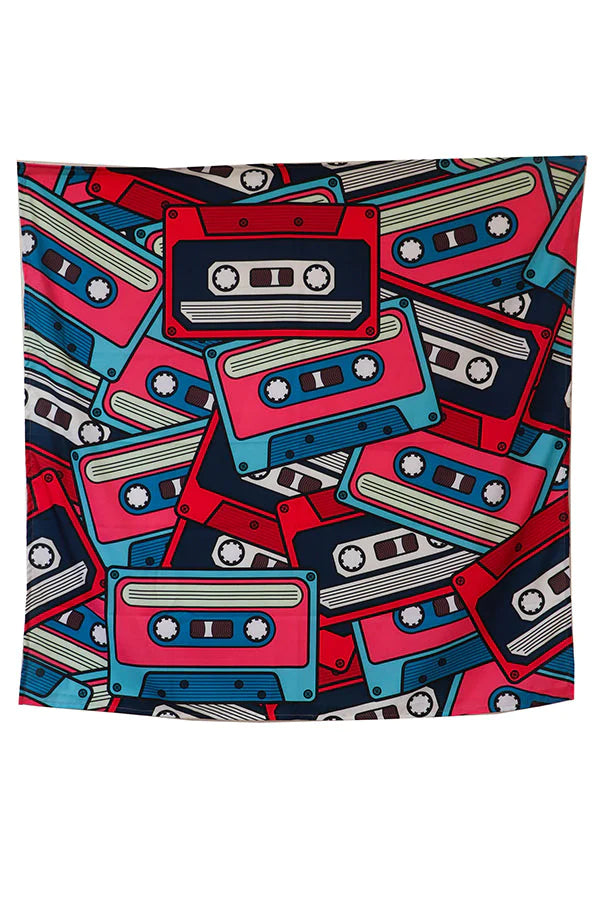 Retro Tapes Tapestry - Decorium Tapestries