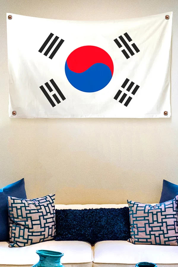 South Korean Flag Tapestry - Decorium Tapestries