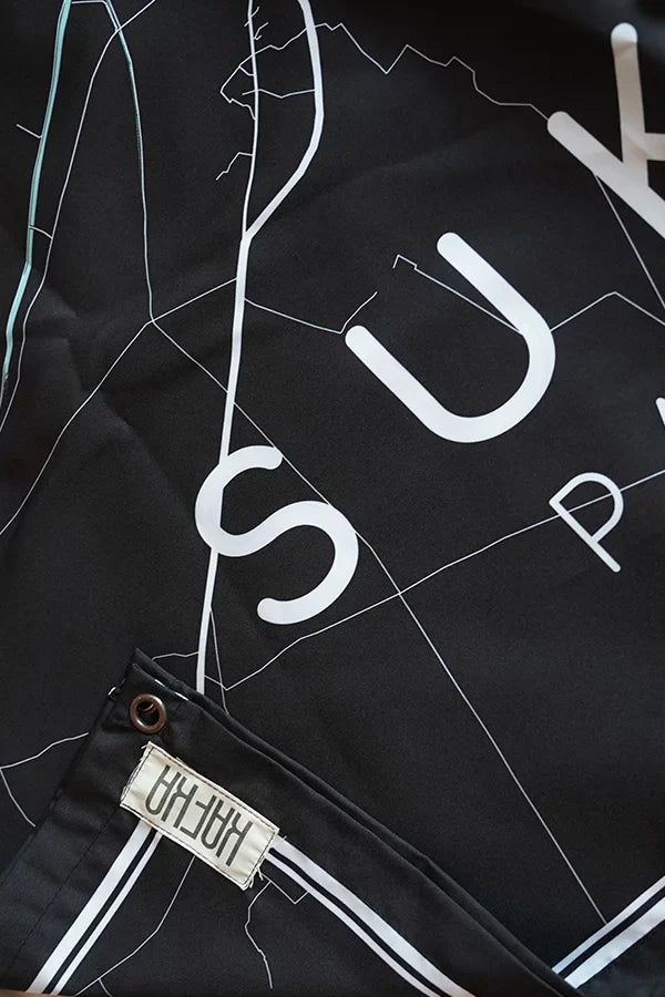 Sukkur Map Tapestry - Decorium Tapestries