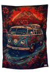 The Hippie Wagon Tapestry
