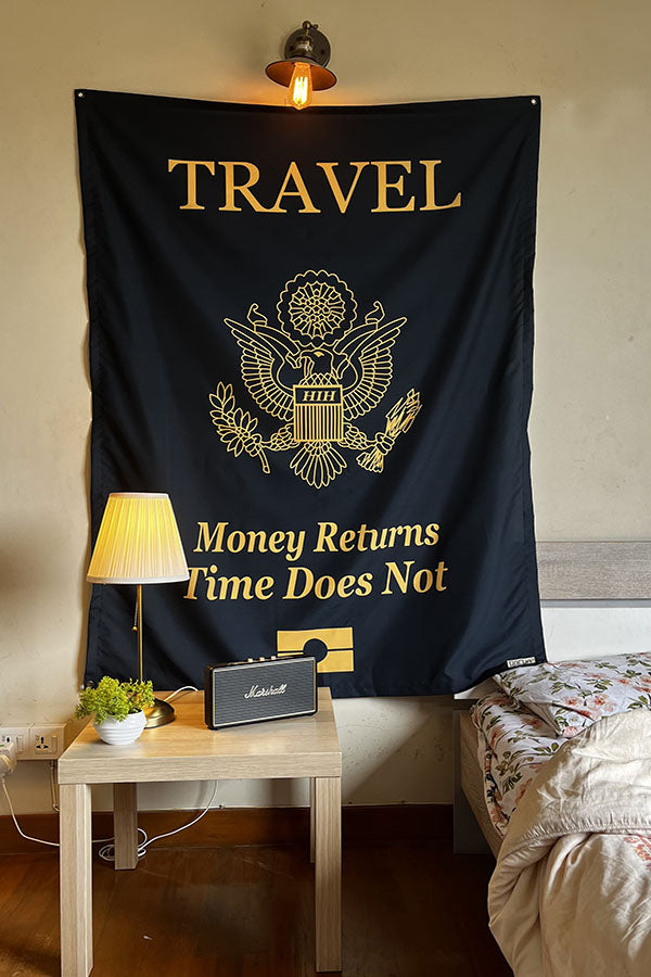 Travel Passport Poster Tapestry