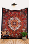 Tribal Mandala Tapestry