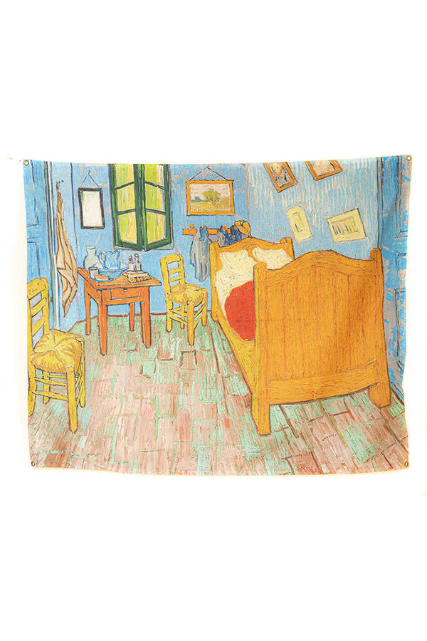 Van Gogh: Bedroom in Arles Tapestry - Decorium Tapestries