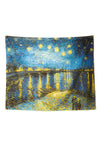 Van Gogh: Night Over The Rhone Tapestry - Decorium Tapestries