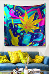 Canna-Bliss Tapestry - Decorium Tapestries