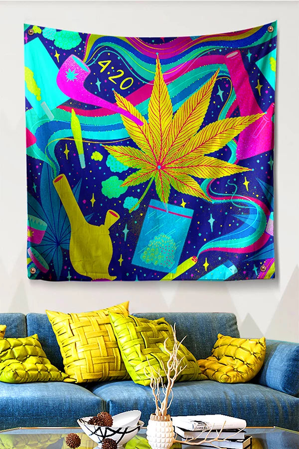 Canna-Bliss Tapestry - Decorium Tapestries