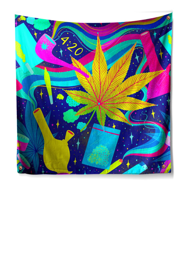 Canna-Bliss Tapestry - Decorium Tapestries