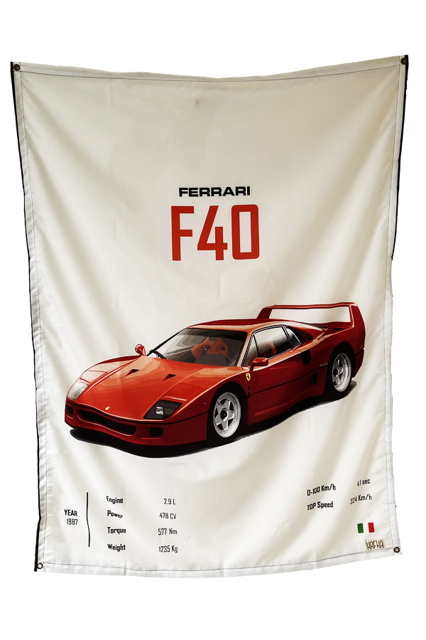 Ferrari F40 Tapestry