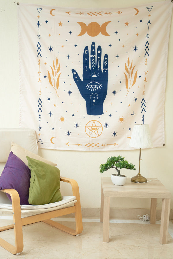 Hamsa Tapestry - Decorium Tapestries