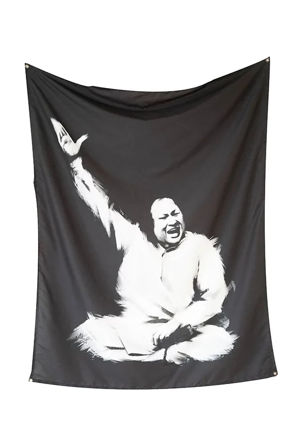 Ustaad Nusrat Tapestry - Decorium Tapestries