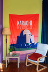Vintage Karachi Tapestry - Decorium Tapestries
