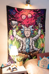 Trippy Rick Tapestry - Decorium Tapestries