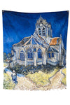 Van Gogh Church at Auvers Tapestry - Decorium Tapestries