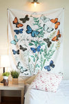 Butterfly Collage Tapestry - Decorium Tapestries