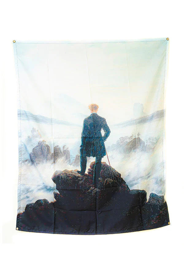 Casper David: wanderer above the sea Tapestry - Decorium Tapestries