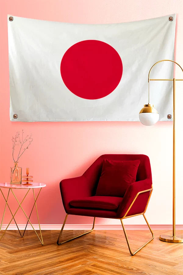 japanese Flag Tapestry - Decorium Tapestries