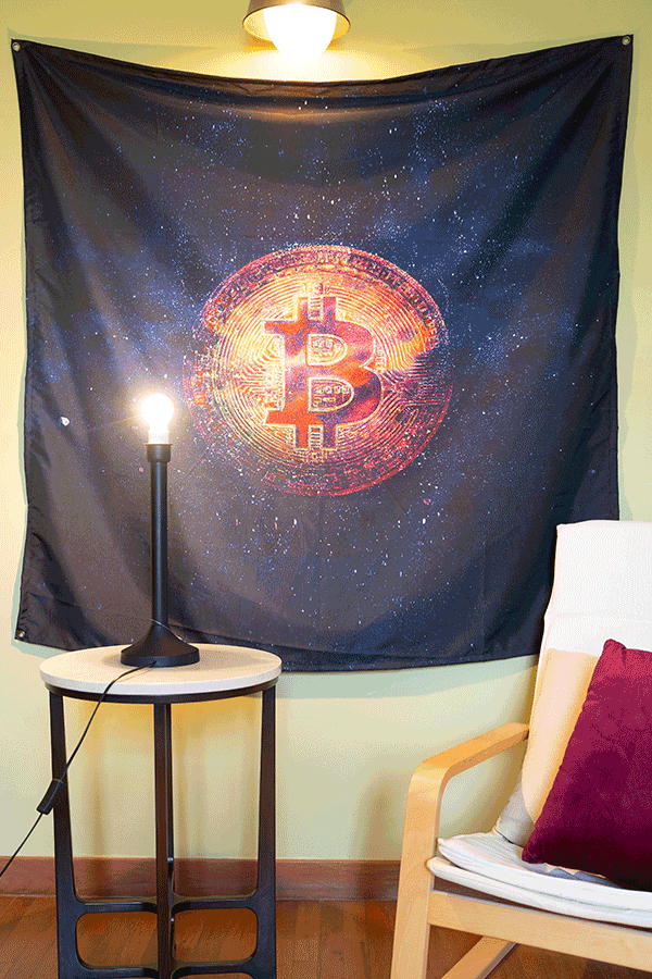 Bitcoin Tapestry - Decorium Tapestries